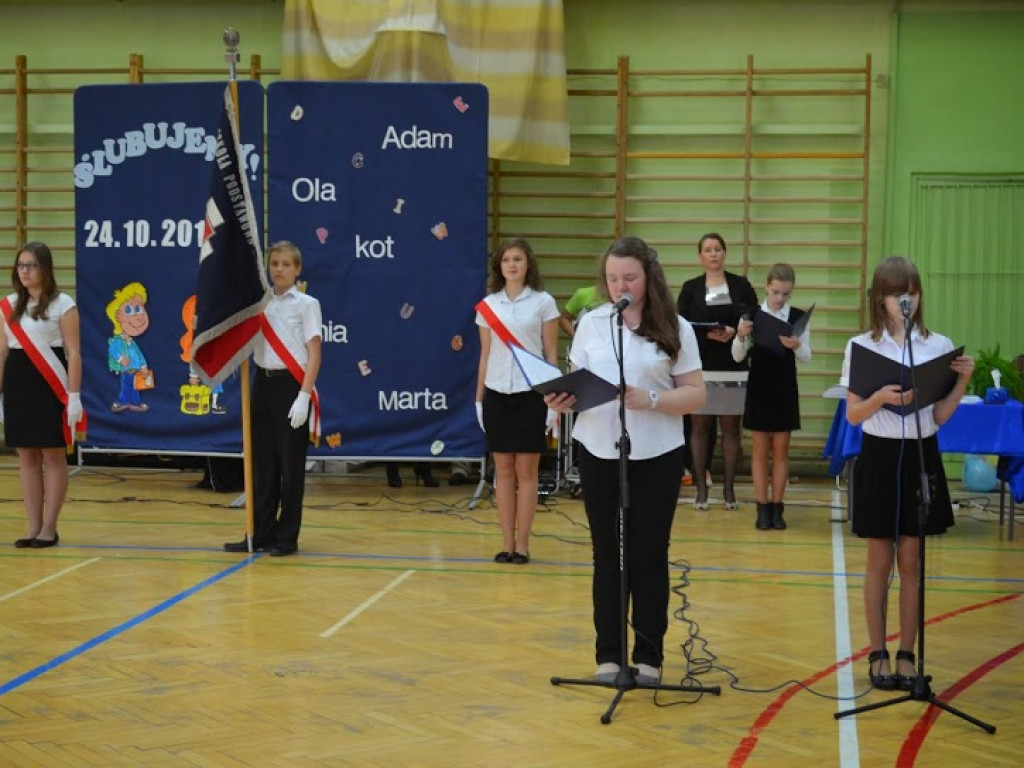 Uroczystość ślubowania w Szkole Podstawowej nr 7