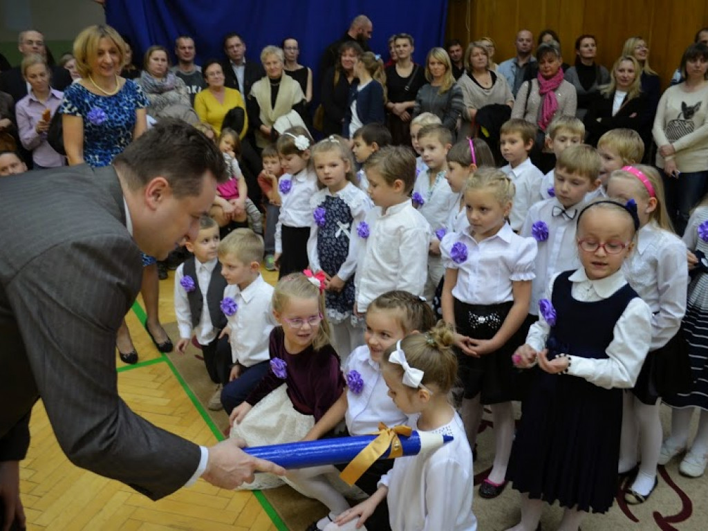 Uroczystość ślubowania w Szkole Podstawowej nr 7