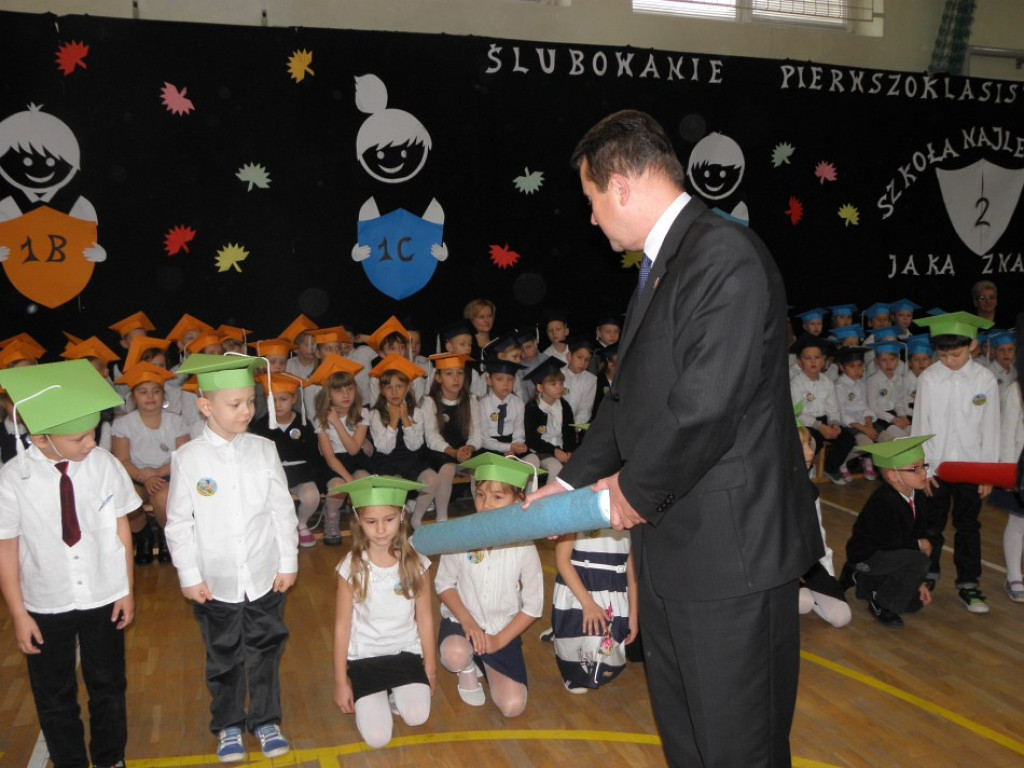 Pierwszaki z dwójki już po ślubowaniu