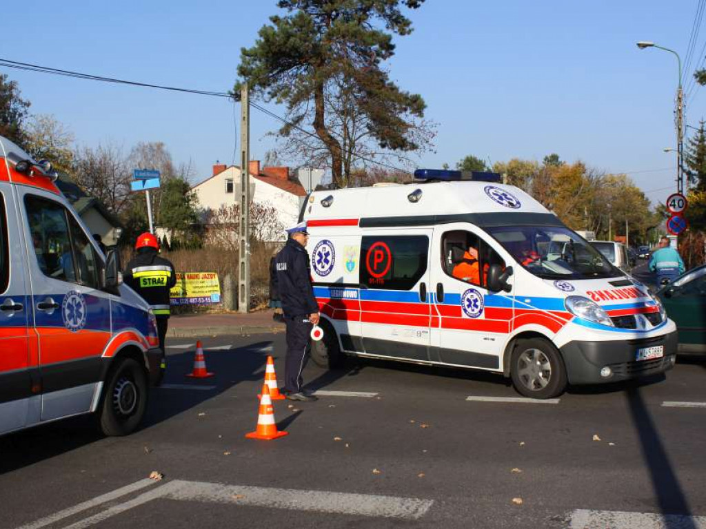 Legionowo: Poważny wypadek na III Parceli