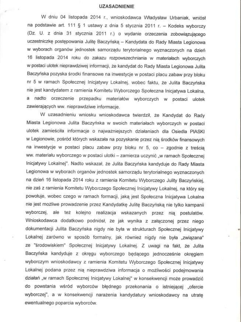 Legionowo: SIL czy SIL