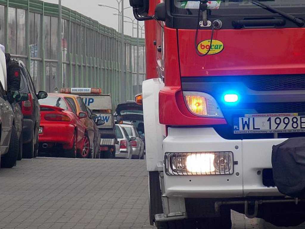 Legionowo: Pożar sadzy w kominie