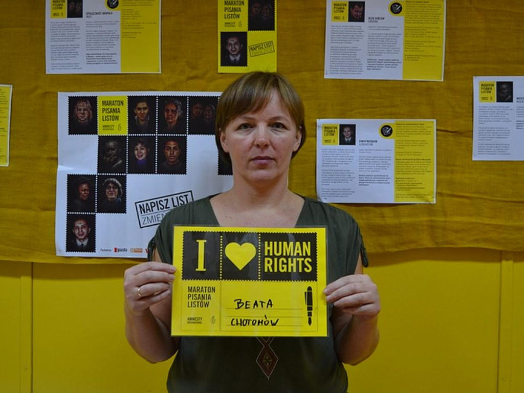 ZSP2: XV maraton Pisania Listów Amnesty International