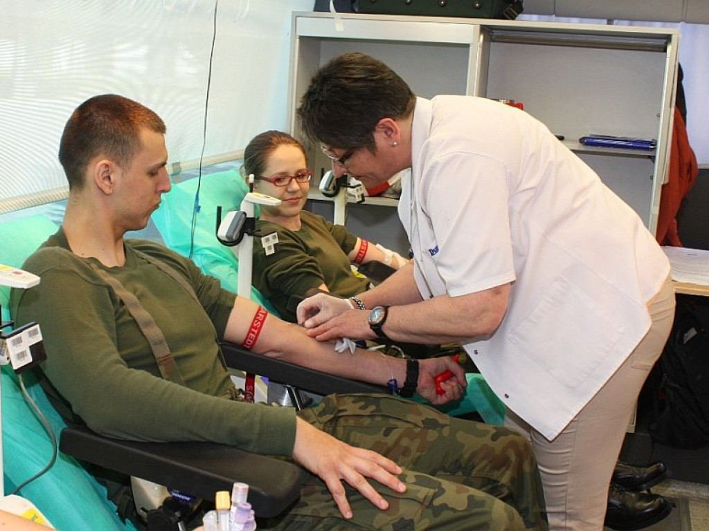 Zegrze: Żołnierze oddali ponad 17 litrów krwi