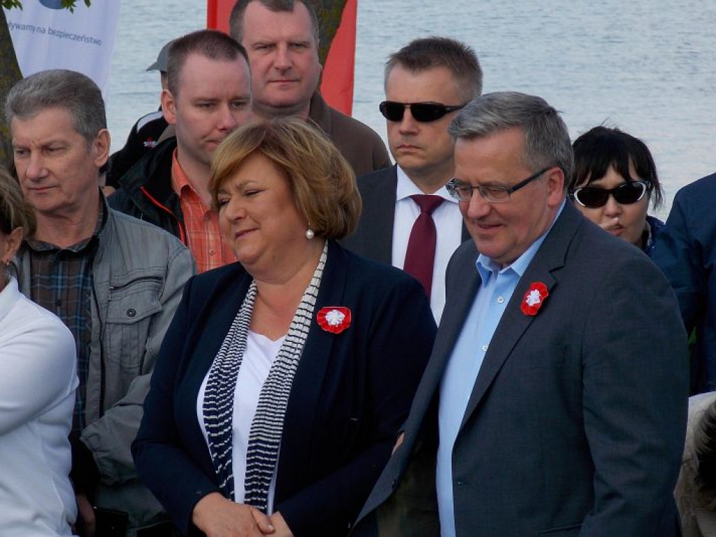Zegrze Płd: Piknik WOPR - gość specjalny Prezydent Komorowski