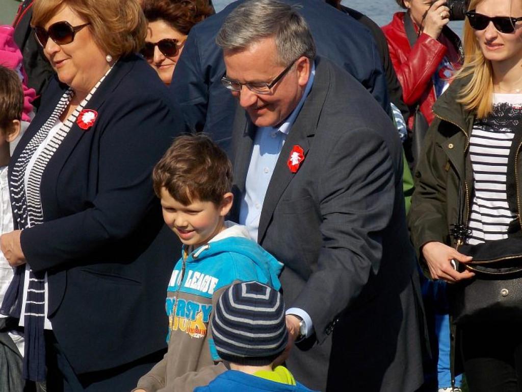 Zegrze Płd: Piknik WOPR - gość specjalny Prezydent Komorowski