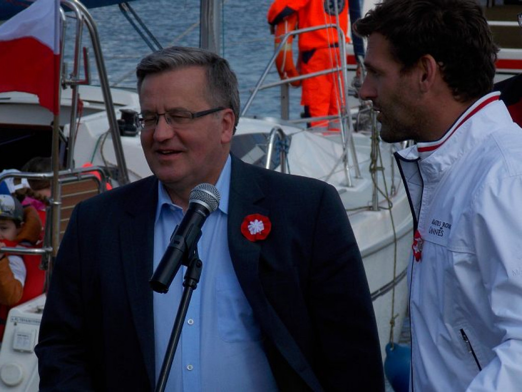 Zegrze Płd: Piknik WOPR - gość specjalny Prezydent Komorowski