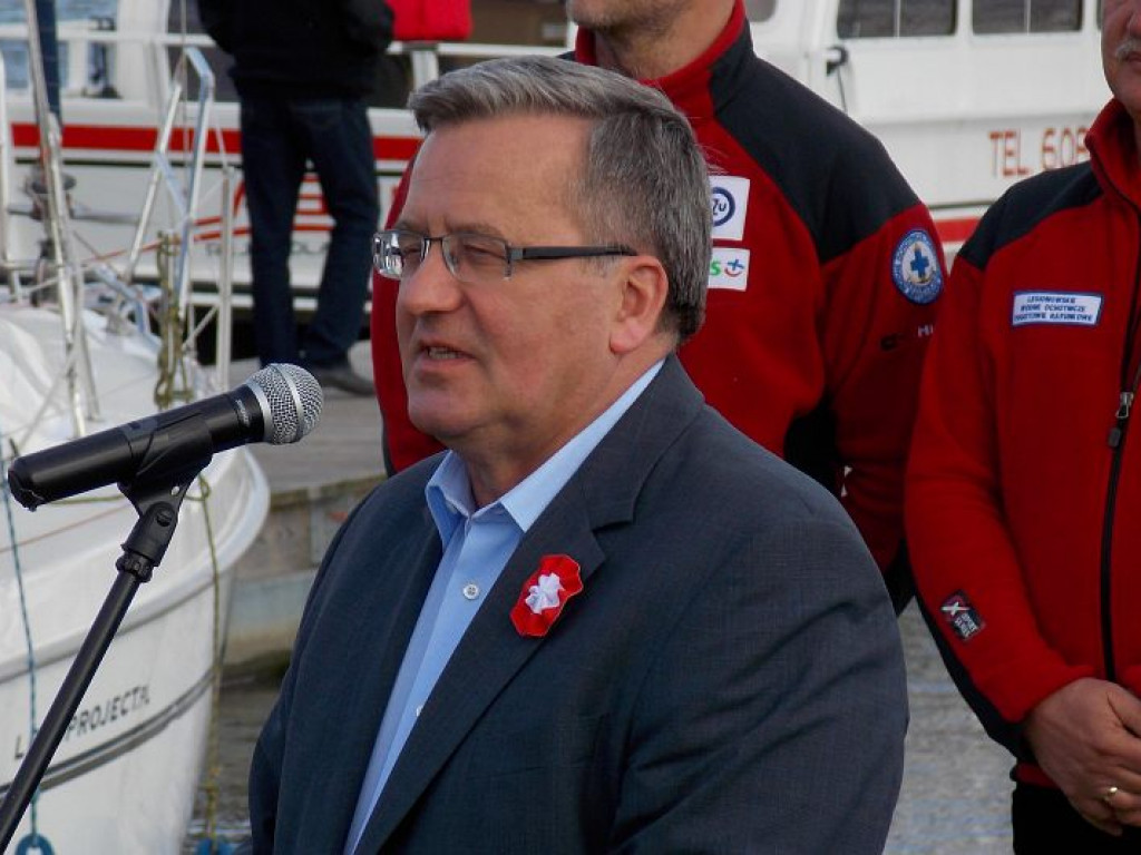 Zegrze Płd: Piknik WOPR - gość specjalny Prezydent Komorowski