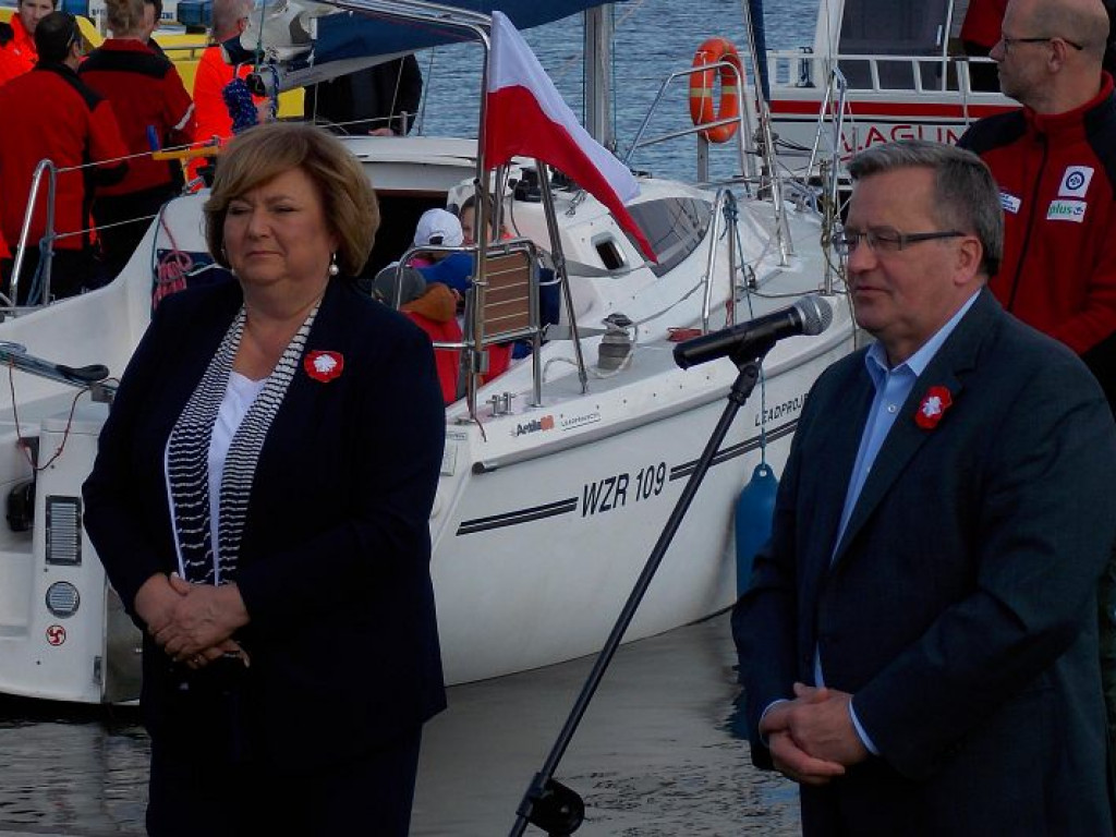 Zegrze Płd: Piknik WOPR - gość specjalny Prezydent Komorowski