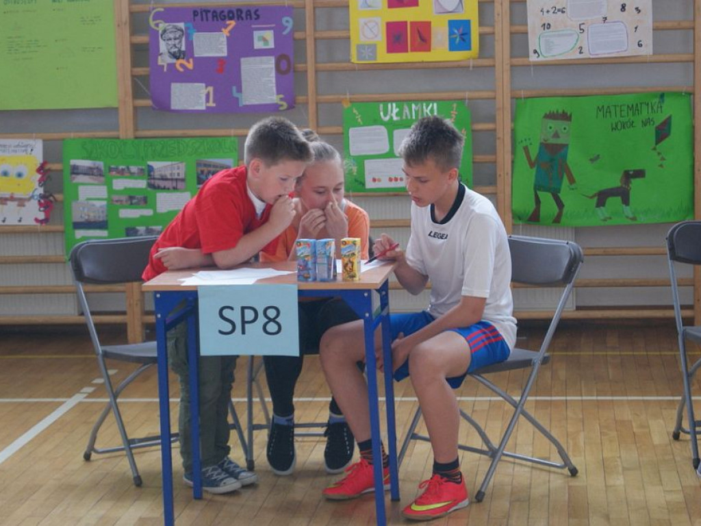 SP8: Święto Matematyki - Królowej Nauk