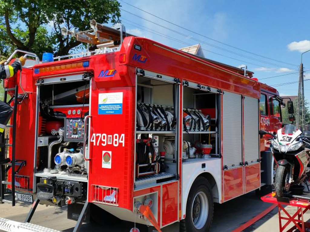 Legionowo: Pożar domu jednorodzinnego przy ul. Grudzie