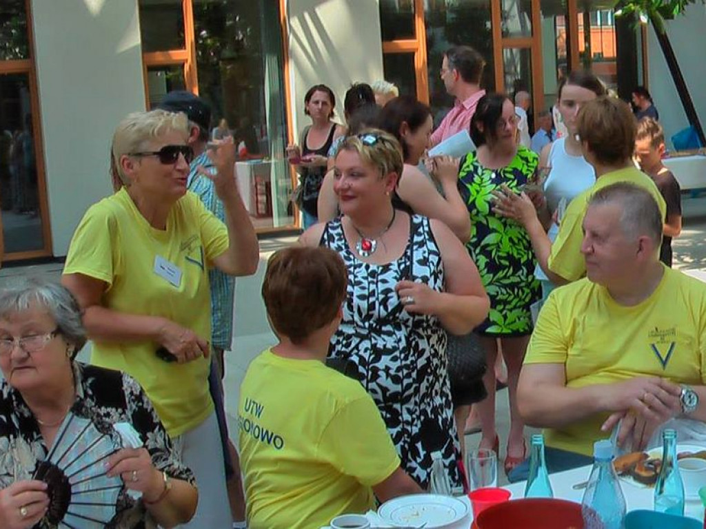 Seniorzy z Uniwersytetu Trzeciego Wieku w niemieckim Lingen