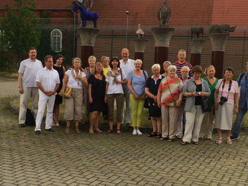 Seniorzy z Uniwersytetu Trzeciego Wieku w niemieckim Lingen