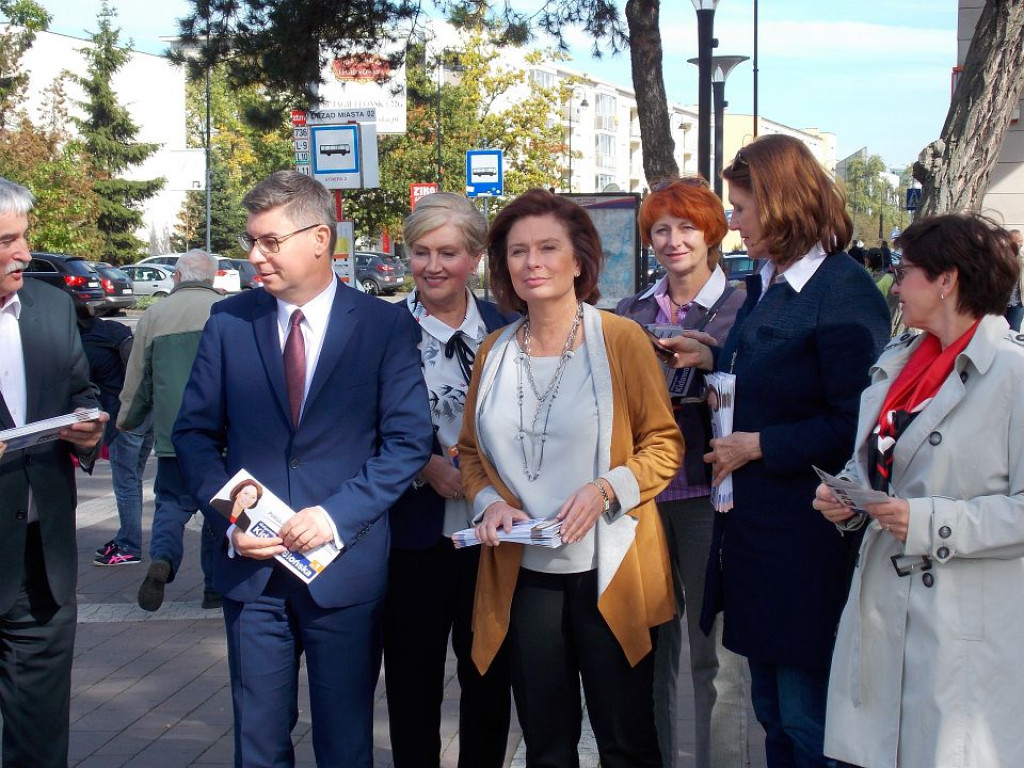 Legionowo: Marszałek Sejmu wsparła kandydatów PO do parlamentu