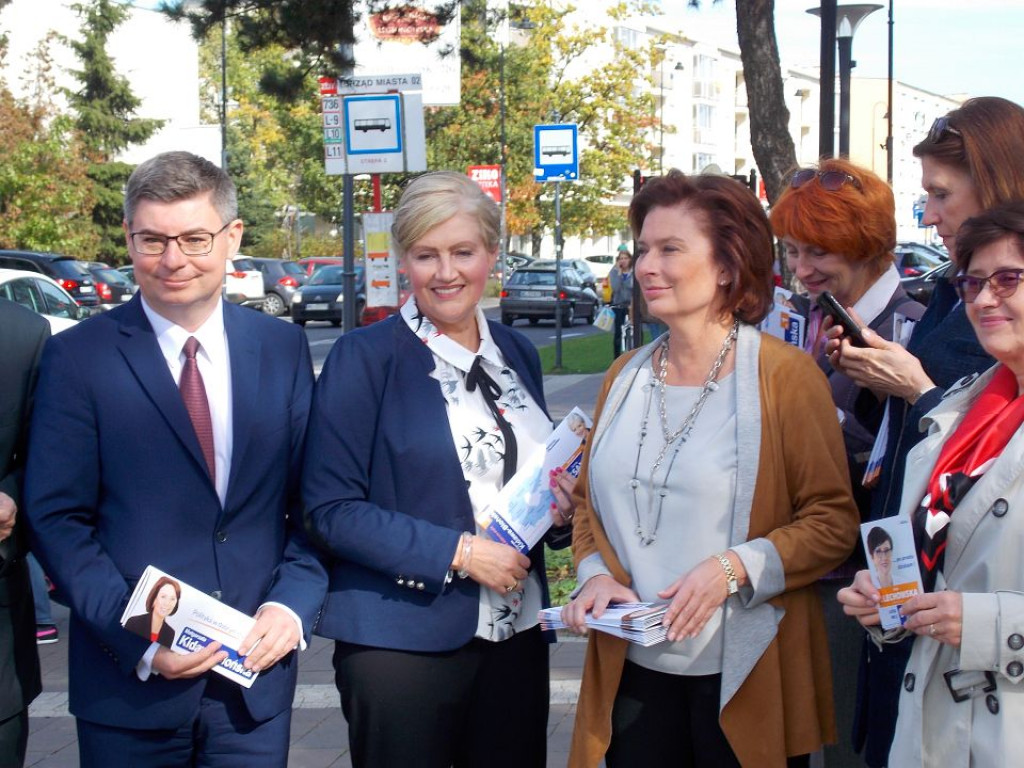 Legionowo: Marszałek Sejmu wsparła kandydatów PO do parlamentu