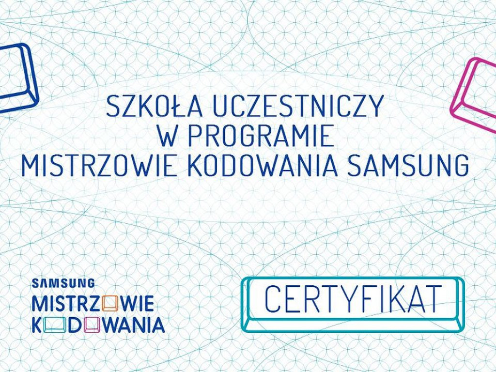 Zespół Szkół w Legionowie przystąpił do programu Mistrzowie Kodowania