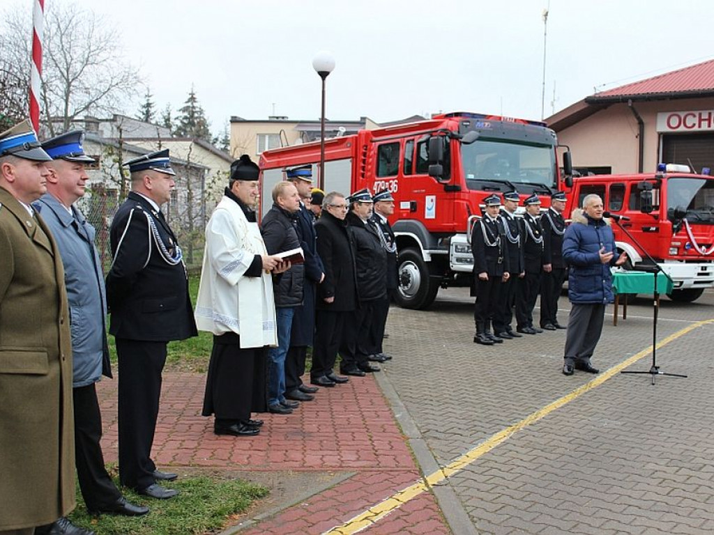 Serock: Nowe wozy dla Straży Pożarnej