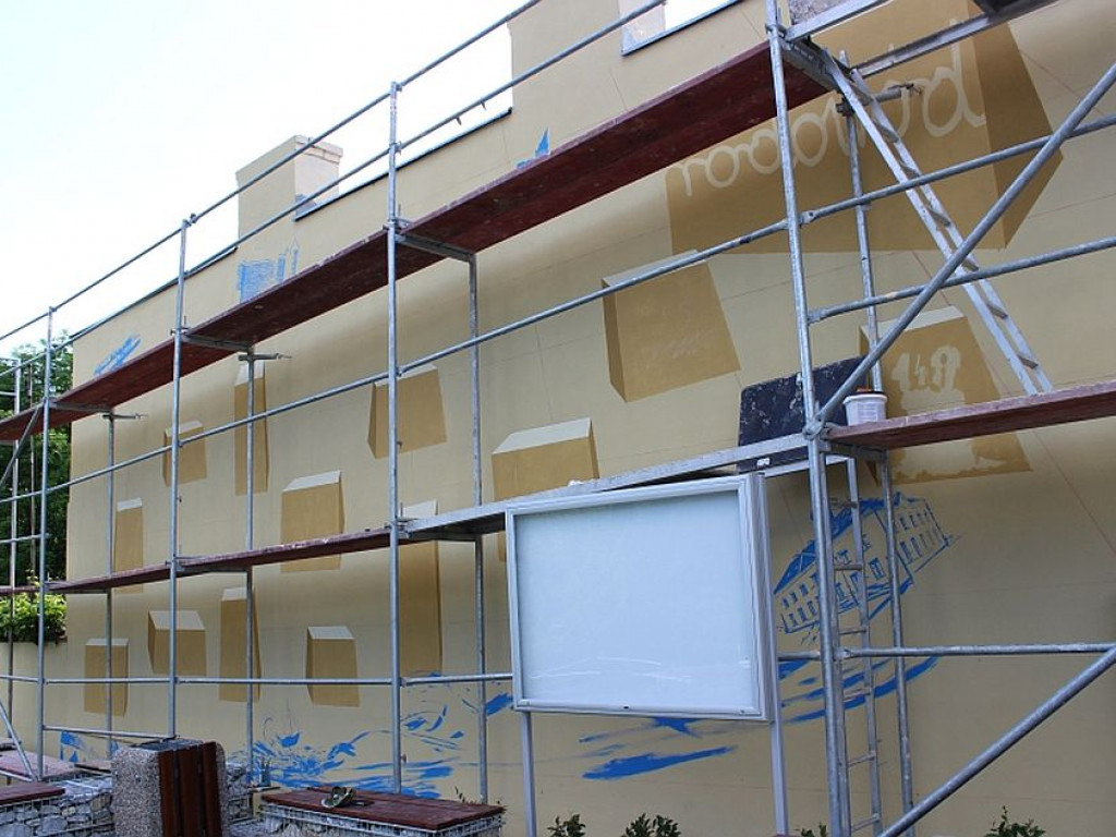 Serock: Nowy mural przy ul. św. Wojciecha