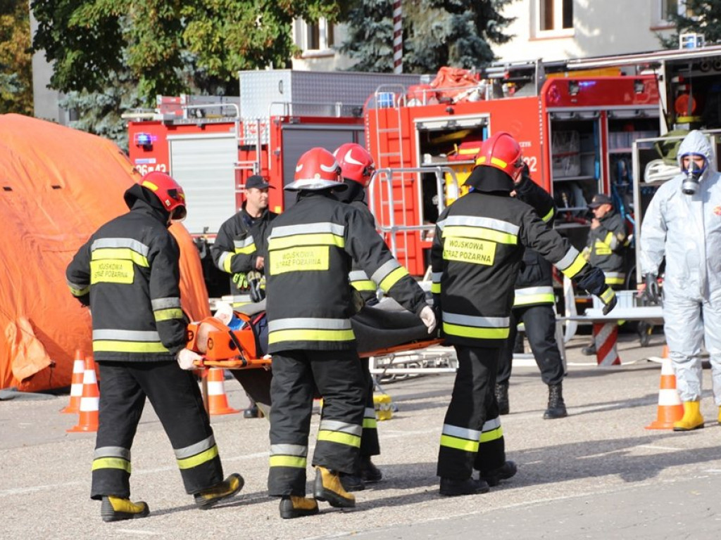 Zegrze: Ćwiczyli udzielanie pierwszej pomocy ofiarom wypadków. Widowiskowy pokaz w CSŁiI