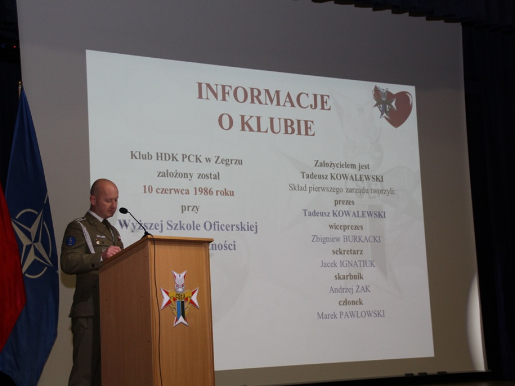 Zegrze: 30-lecie Honorowego Krwiodawstwa w Centrum Szkolenia Łączności i Informatyki