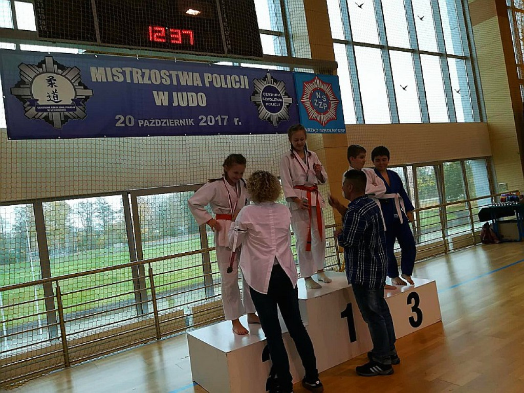 Mistrzostwa Polski Policji i Mistrzostwa Legionowa dzieci w JUDO