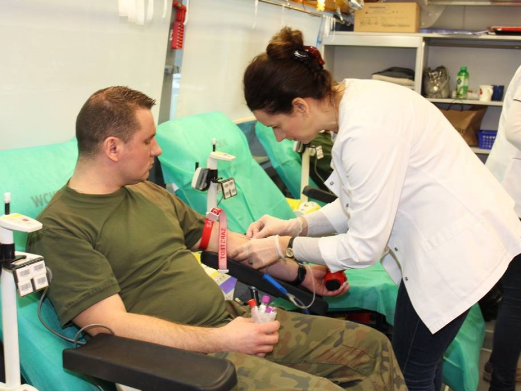 Oddali 18 litrów krwi. Kolejna akcja krwiodawstwa w zegrzyńskim CSŁiI