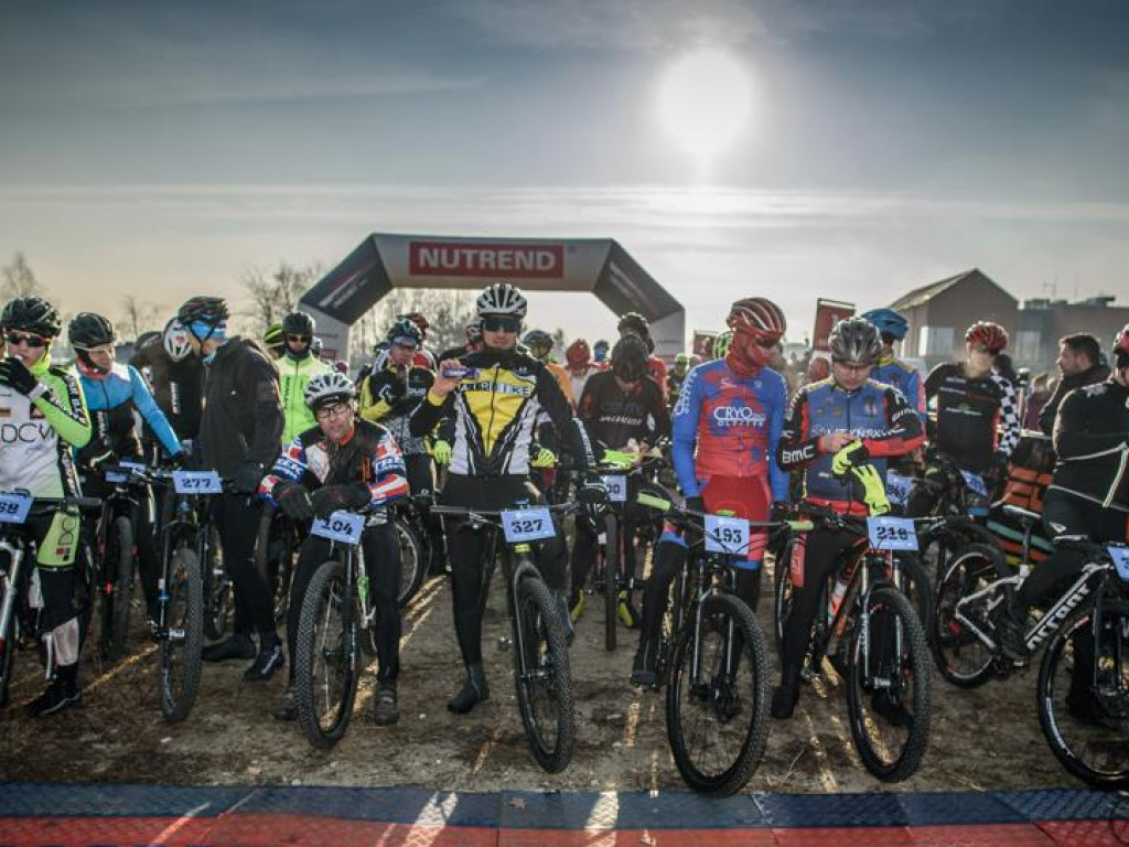Jabłonna: Taniec na lodzie, czyli start Northtec MTB Zimą (galeria)