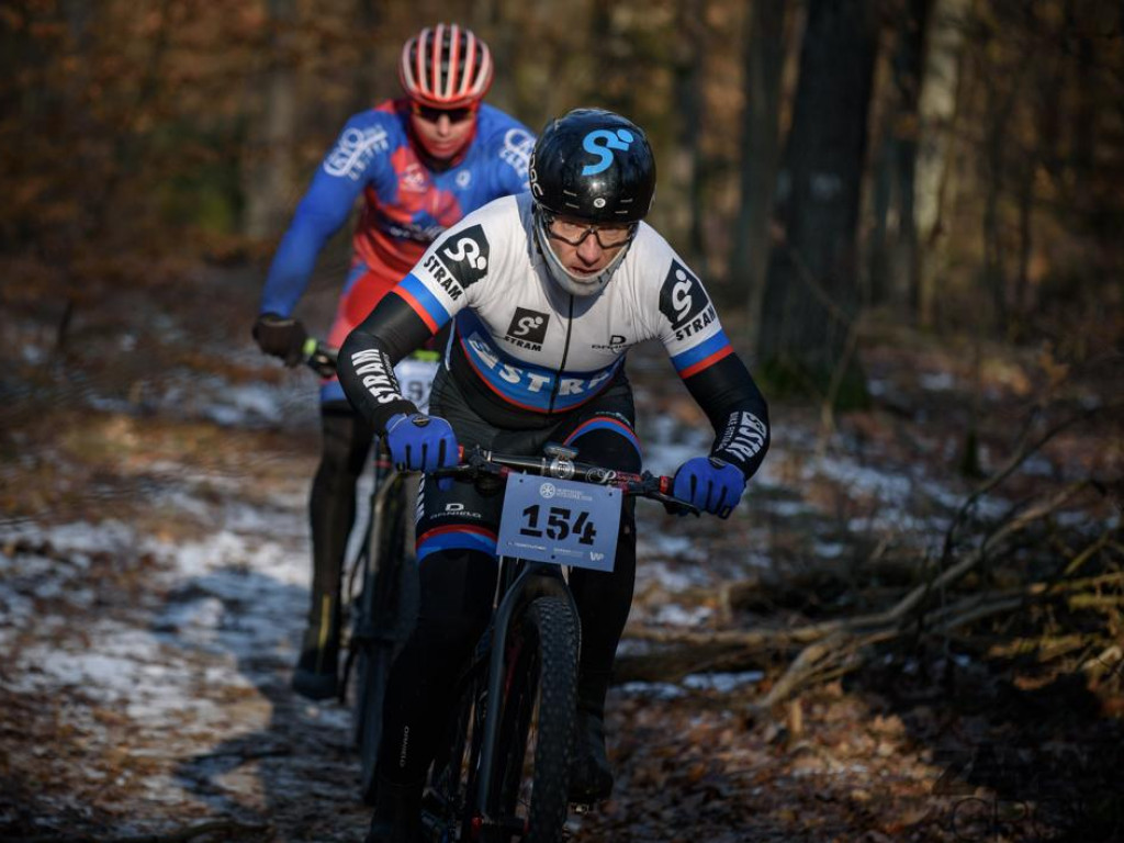 Jabłonna: Taniec na lodzie, czyli start Northtec MTB Zimą (galeria)