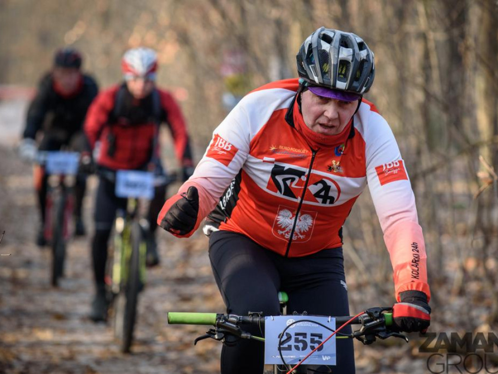 Jabłonna: Taniec na lodzie, czyli start Northtec MTB Zimą (galeria)