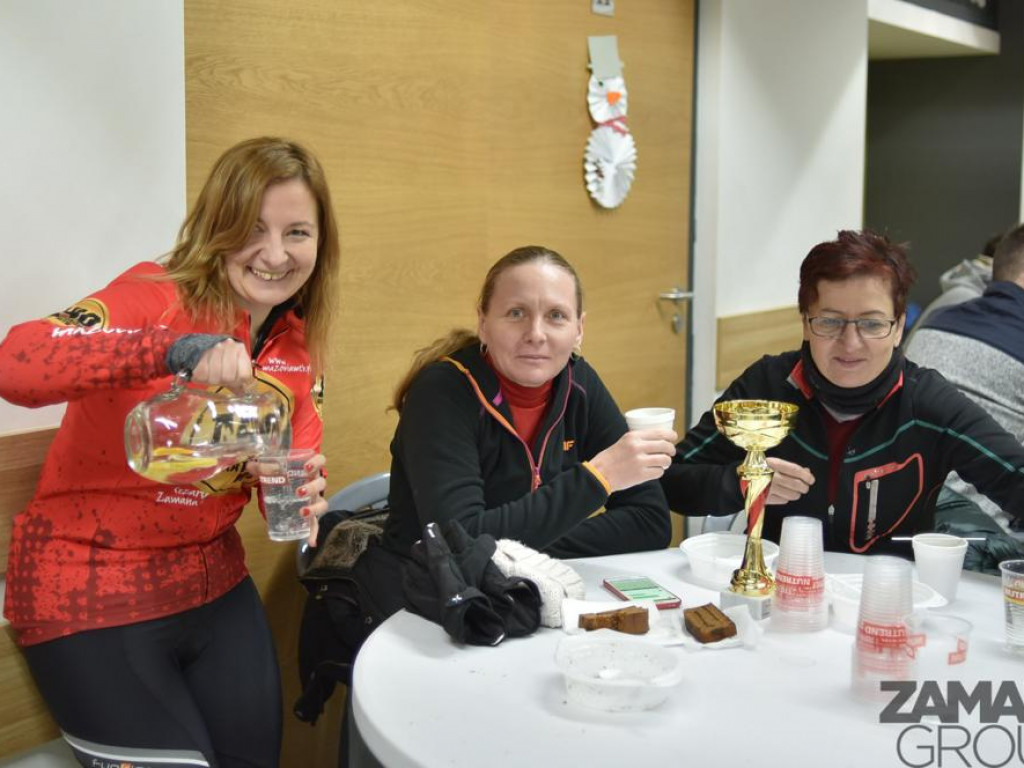 Jabłonna: Taniec na lodzie, czyli start Northtec MTB Zimą (galeria)