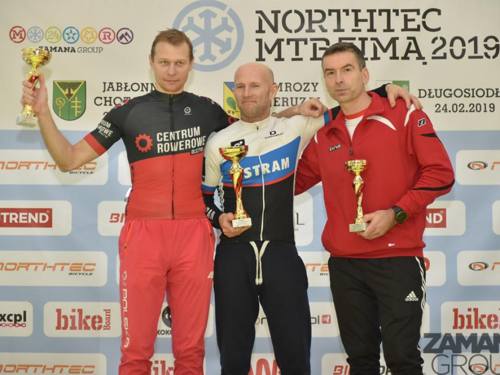 Jabłonna: Taniec na lodzie, czyli start Northtec MTB Zimą (galeria)