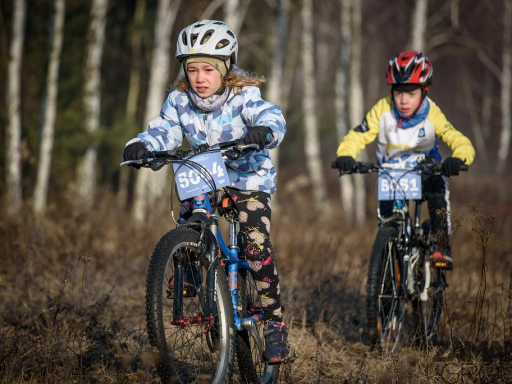 Jabłonna: Taniec na lodzie, czyli start Northtec MTB Zimą (galeria)