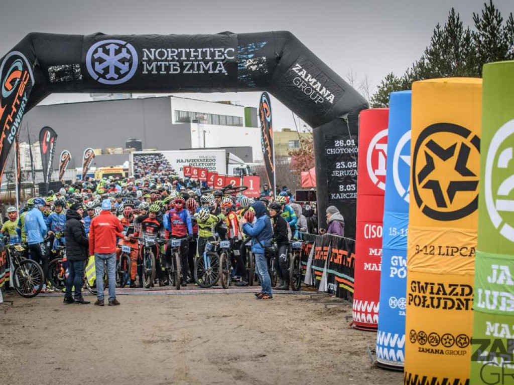 Chotomów: Za nami kolejne zawody z cyklu  Northtec MTB Zimą. Fotorelacja