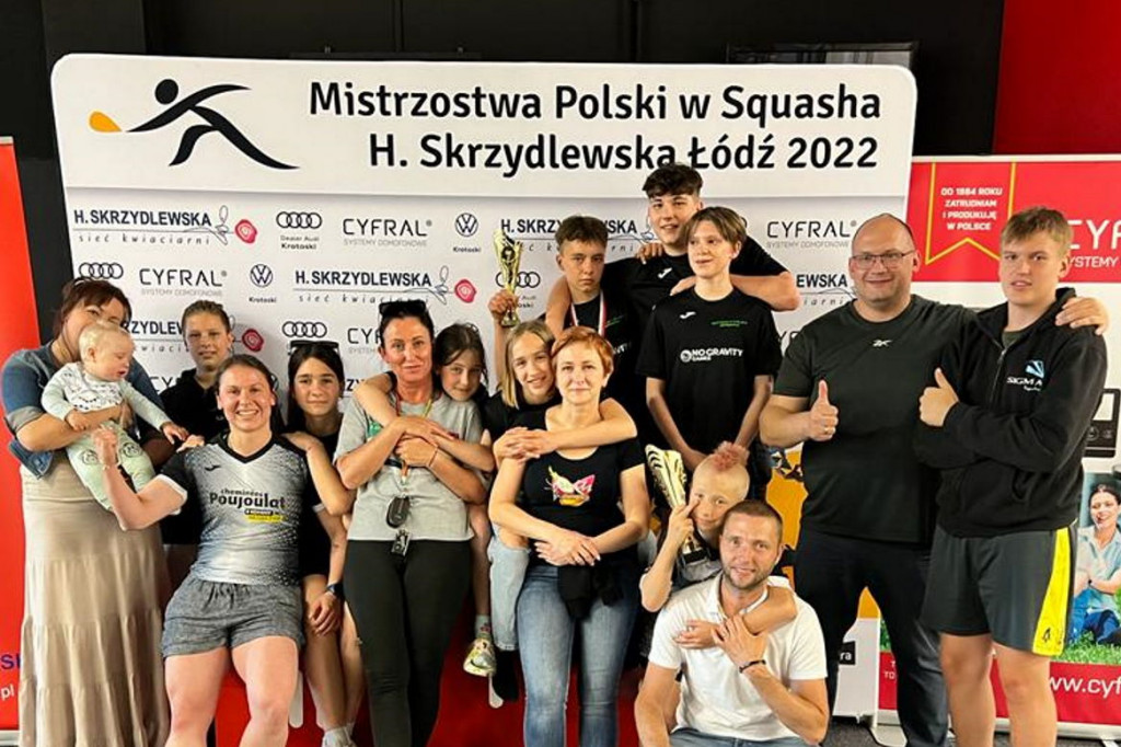 Wielki sukces juniorów z Legionowa w squasha