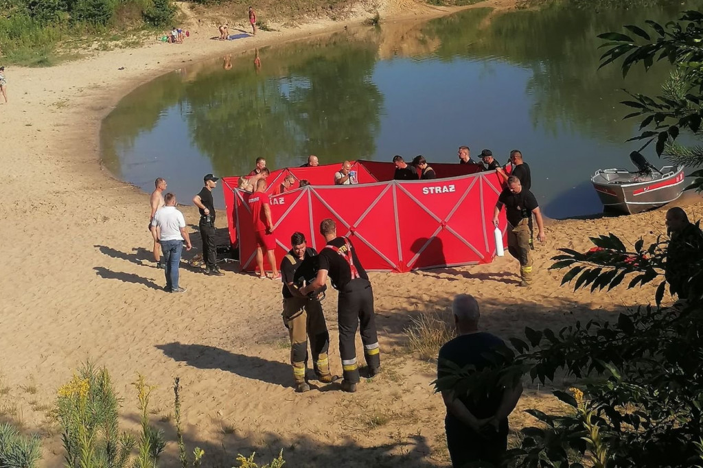 Trzciany: Na żwirowni topił się nastolatek