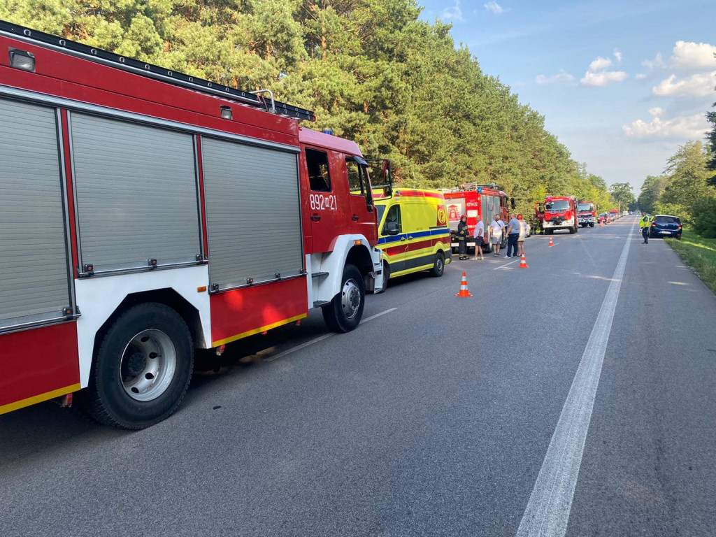 Śmiertelny wypadek na DW631 w Wólce Radzymińskiej
