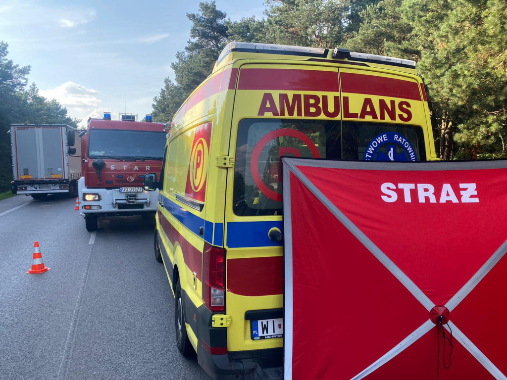 Śmiertelny wypadek na DW631 w Wólce Radzymińskiej