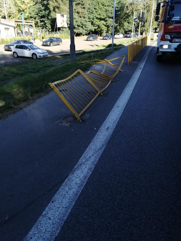 Wypadek na Zegrzyńskiej w Nieporęcie