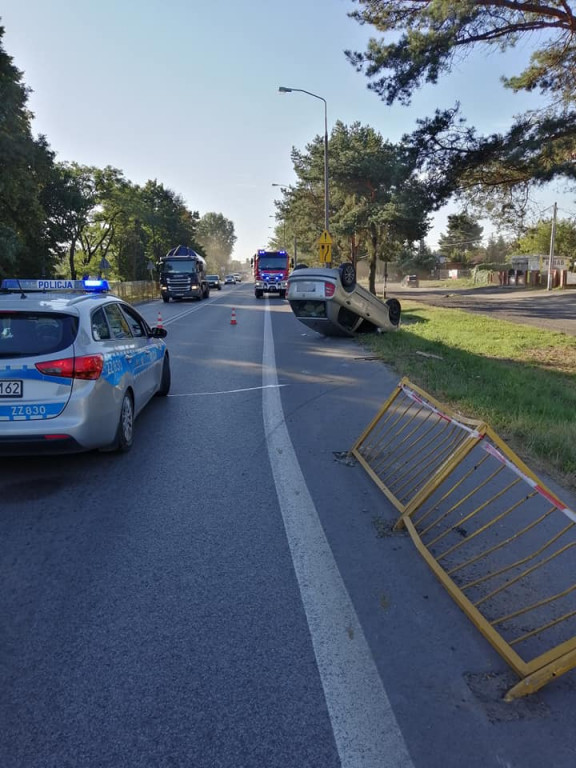 Wypadek na Zegrzyńskiej w Nieporęcie