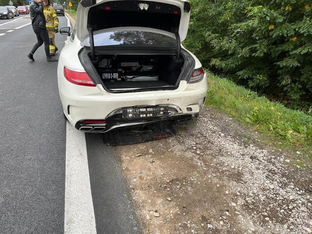 Na DW631 w Wólce Radzymińskiej zderzyły się 3 auta