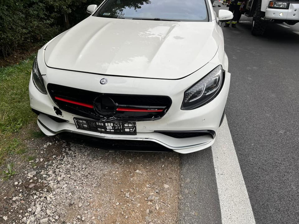 Na DW631 w Wólce Radzymińskiej zderzyły się 3 auta