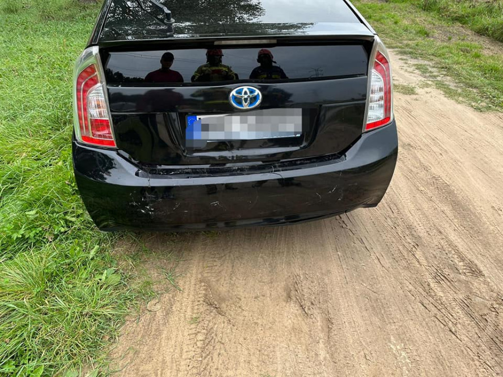Na DW631 w Wólce Radzymińskiej zderzyły się 3 auta