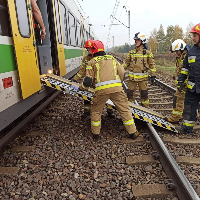 Śmiertelne potrącenie na torach w Janówku I