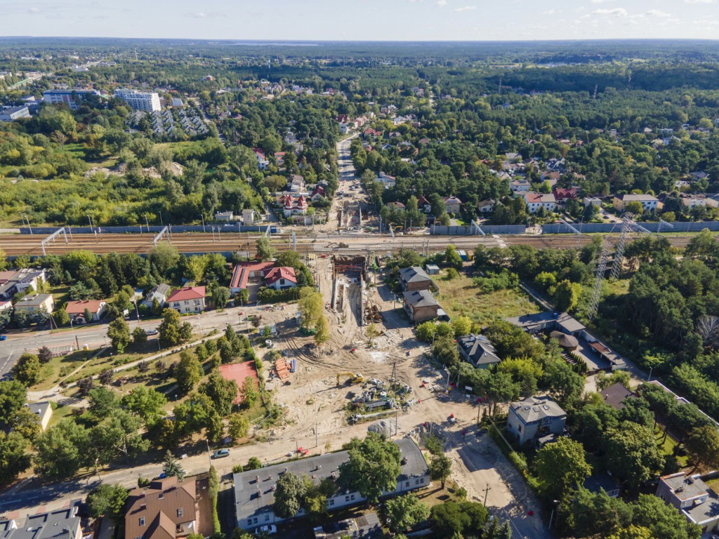 Budowa tunelu drogowego w Legionowie