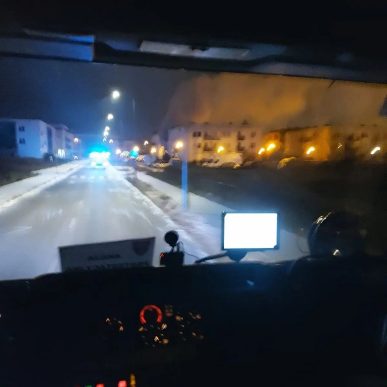 Pożar mieszkania przy ul. Akademijnej w Jabłonnie