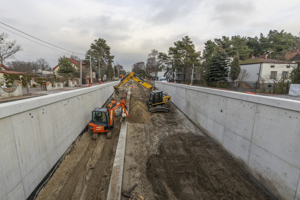 Legionowo: Tunel Kwiatowa - Polna na ukończeniu