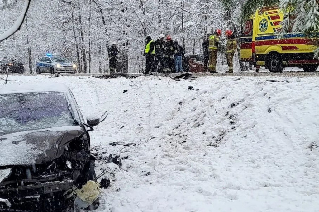 Stanisławów I: Czołowe zderzenie na DW632
