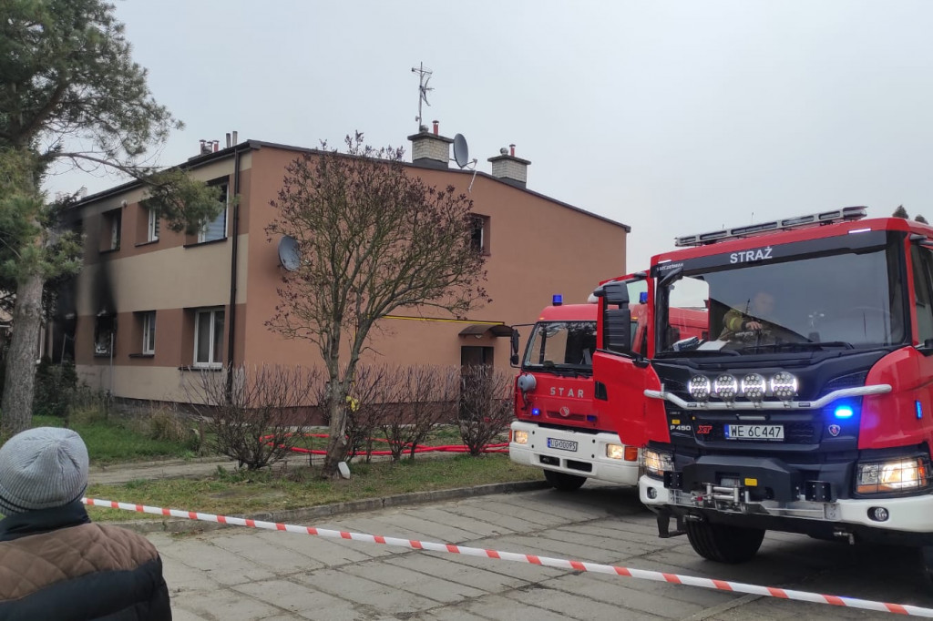 Tragiczny pożar w Nasielsku