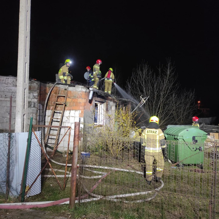 Legionowo: Pożar domu przy Suwalnej
