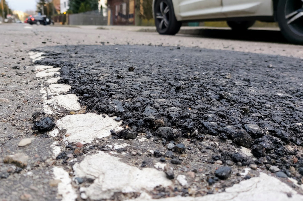 Legionowo: Znikają dziury, pojawiają się góry
